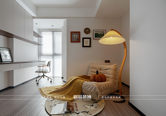 绍兴海樾府122m²三居室现代案例效果图